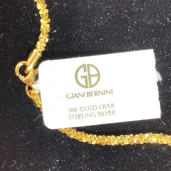 NWT Giani Bernini 20” gold chain - Picture 3 of 3
